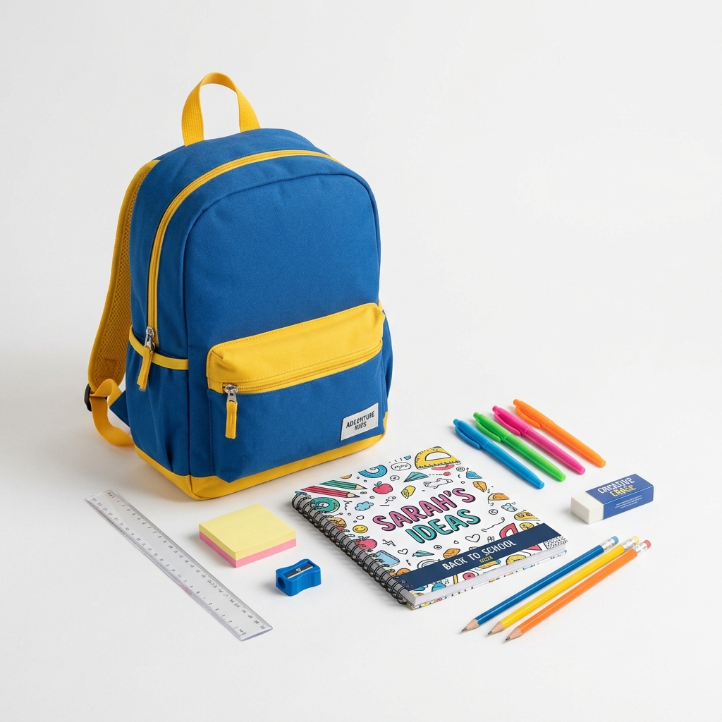 Materiais escolares personalizados